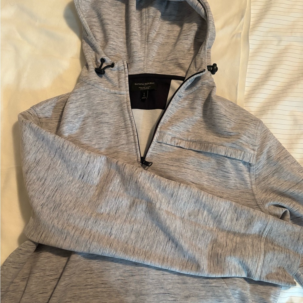 Banana republic half zip hoodie